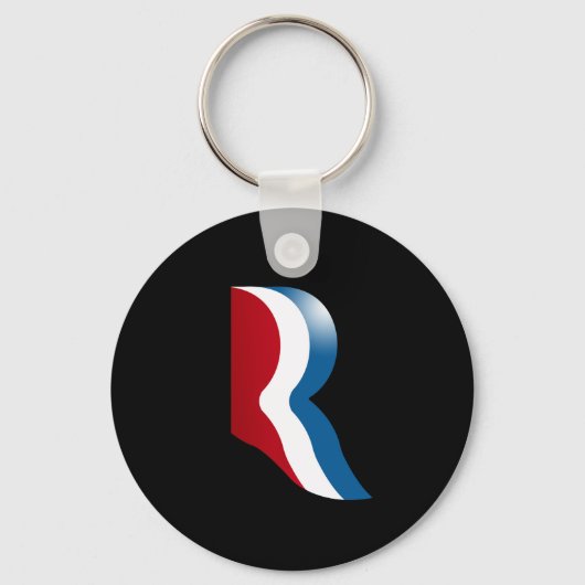 ROMNEY R LOGO SLEUTELHANGER (Voorkant)