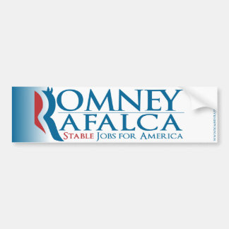 Romney Rafalca 2012 Bumpersticker
