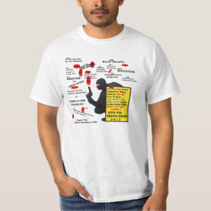 Romney Rob de armen geven het rijke T-shirt