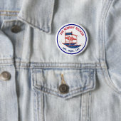 Romney Rocking Voorzitter Ronde Button 5,7 Cm (In situ)