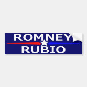 ROMNEY RUBIO Bumpersticker (Voorkant)