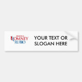ROMNEY RUBIO VP GELEVE.png Bumpersticker (Voorkant)