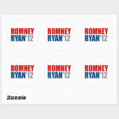 ROMNEY RYAN 12.png Ronde Sticker (Vel)