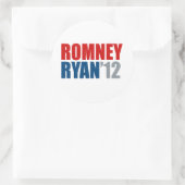 ROMNEY RYAN 12.png Ronde Sticker (Tas)