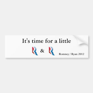 Romney Ryan 2012 Bumpersticker