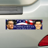 Romney/Ryan 2012 Bumpersticker (Op auto)