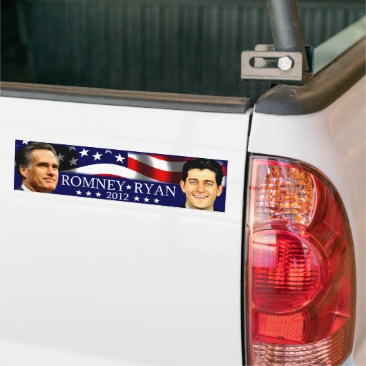 Romney/Ryan 2012 Bumpersticker (Op Truck)