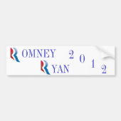 Romney Ryan 2012 Bumpersticker (Voorkant)