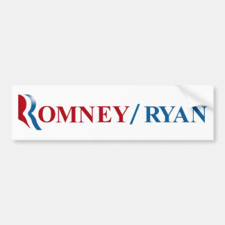 Romney & Ryan 2012 Bumpersticker