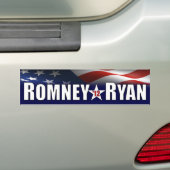 Romney - Ryan - 2012 Bumpersticker (Op auto)