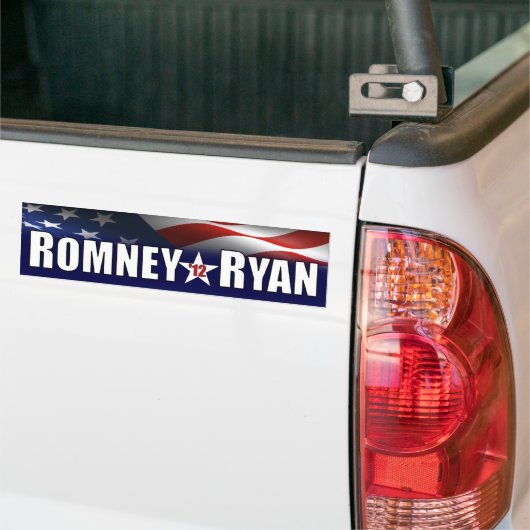 Romney - Ryan - 2012 Bumpersticker (Op Truck)