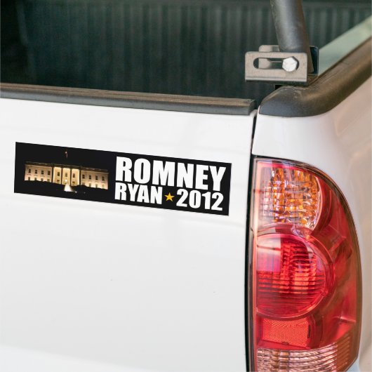 Romney - Ryan - 2012 Bumpersticker (Op Truck)