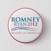Romney-Ryan 2012 Button (Voorkant)