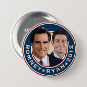 Romney-Ryan 2012 Campaign Button (Voorkant /achterkant)
