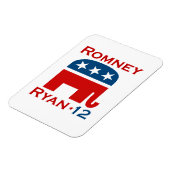 ROMNEY RYAN 2012 GOP MAGNEET (Linkerzijde)