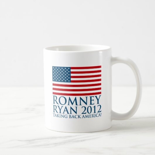 Romney Ryan 2012 Koffiemok (Rechts)
