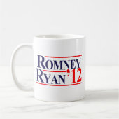 Romney Ryan 2012 Koffiemok (Links)