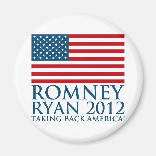 Romney Ryan 2012 Magneet (Voorkant)