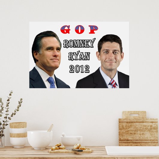 Romney-Ryan 2012 Poster (Keuken)