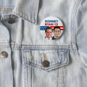 Romney Ryan 2012 Ronde Button 5,7 Cm (In situ)