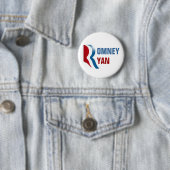 Romney Ryan 2012 Ronde Button 5,7 Cm (In situ)