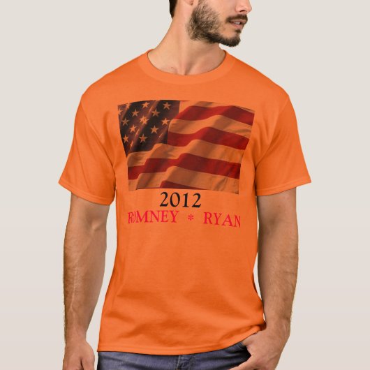 ROMNEY RYAN 2012 T-SHIRT (Voorkant)