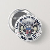 Romney Ryan 2012 Two Headed Eagle Jugate Ronde Button 5,7 Cm (Voorkant /achterkant)