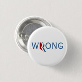 Romney Ryan 2012 - Verkeerde Button (Voorkant /achterkant)
