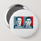 ROMNEY RYAN ART RONDE BUTTON 4,0 CM (Voorkant /achterkant)