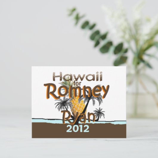 Romney Ryan Briefkaart (Staand voorkant)