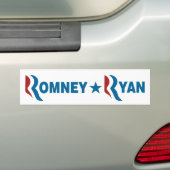 Romney - Ryan Bumpersticker (Op auto)
