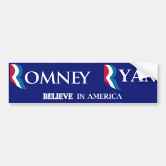 Romney Ryan Bumpersticker