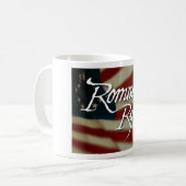 Romney Ryan, geen excuses Koffiemok (Voorkant links)