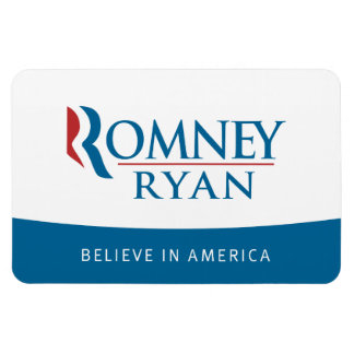 Romney Ryan Geloof in Amerika Flexi Magnet Magneet