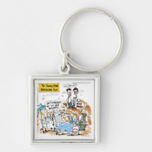 Romney/Ryan Gezondheidszorg Grappige Cadeaus & T-s Sleutelhanger