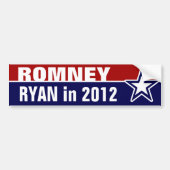 Romney Ryan in 2012 Bumpersticker (Voorkant)