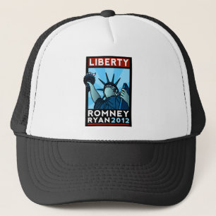 Romney Ryan Liberty Trucker Pet