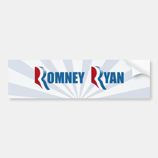 ROMNEY RYAN.png Bumpersticker (Voorkant)