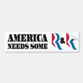 Romney - Ryan - R&R Bumpersticker (Voorkant)