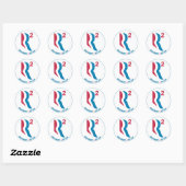 Romney Ryan R Squared Ronde Sticker (Vel)