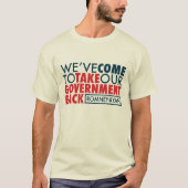 Romney-Ryan: Regering terugnemen T-shirt (Voorkant)