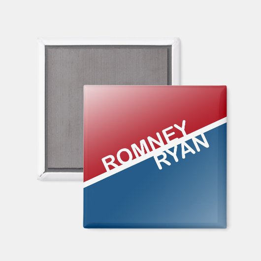 ROMNEY RYAN RETRO BLOCK.png Magneet (Voorkant / Achterkant)