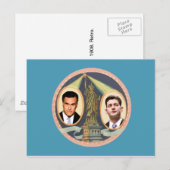 Romney Ryan Retro Briefkaart (Voorkant / Achterkant)