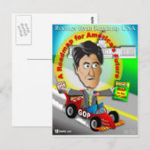 Romney Ryan Roadmap Briefkaart (Voorkant / Achterkant)