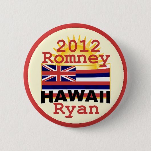 Romney Ryan Ronde Button 5,7 Cm (Voorkant)