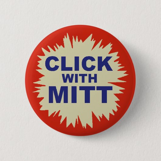 Romney Ryan Ronde Button 5,7 Cm (Voorkant)