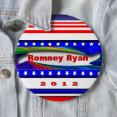 Romney Ryan Ronde Button 6,0 Cm (In situ)