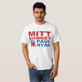 Romney Ryan Run DebWin T-shirt (Voorkant volledig)