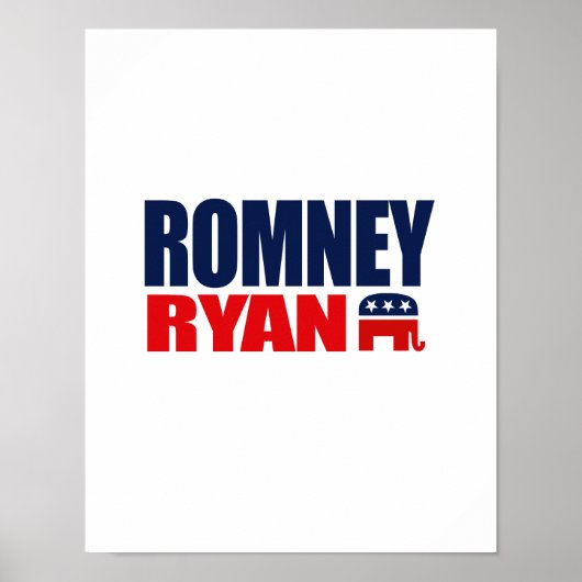 ROMNEY RYAN TICKET 2012.png Poster (Voorkant)