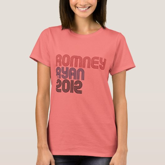 ROMNEY RYAN VP DISCO.png T-shirt (Voorkant)